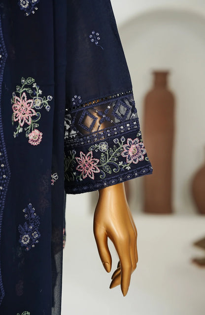 Amna Khadija Embroidered Pret Lawn 3 Piece Suit-Festive Collection