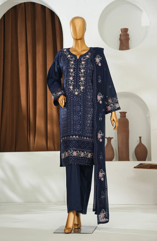 Amna Khadija Embroidered Pret Lawn 3 Piece Suit-Festive Collection