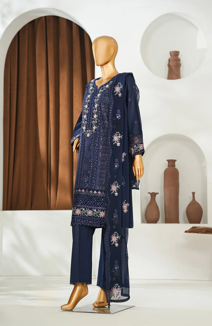 Amna Khadija Embroidered Pret Lawn 3 Piece Suit-Festive Collection