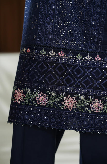 Amna Khadija Embroidered Pret Lawn 3 Piece Suit-Festive Collection