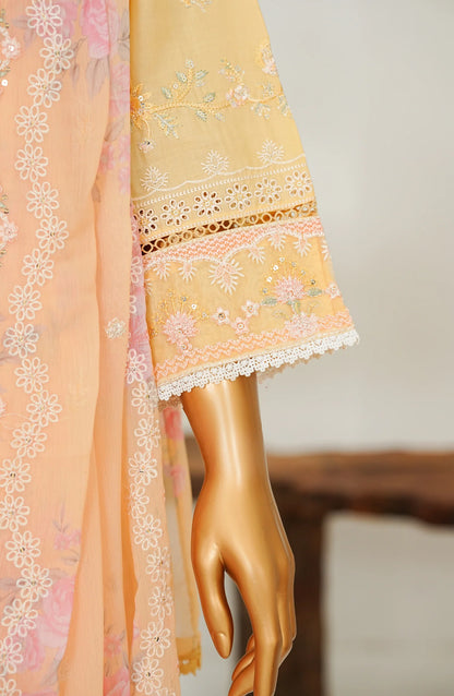 Amna Khadija Embroidered Lawn 3 Piece Suit-Festive Collection