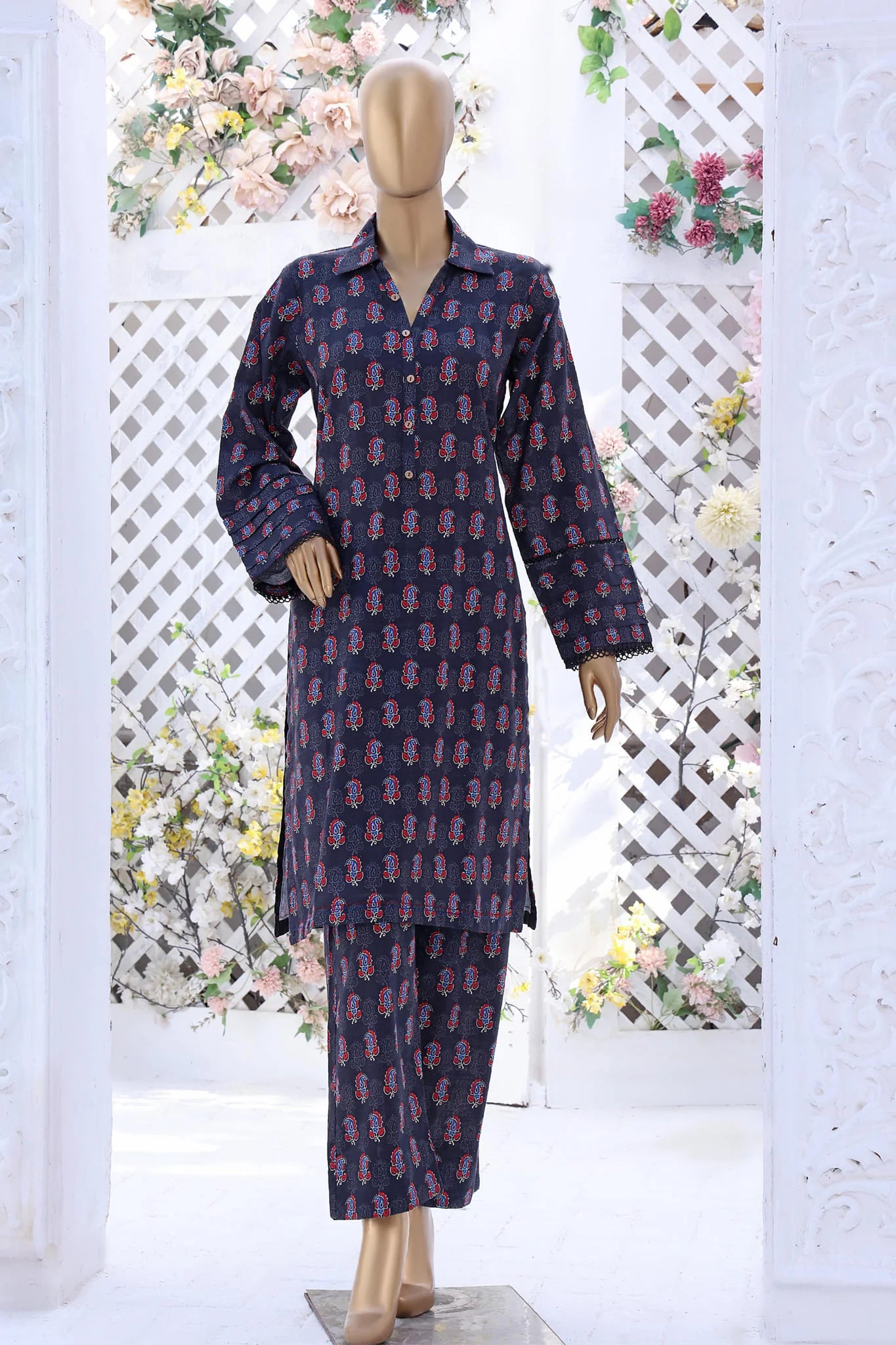 Sadabahar Stitched Karandi Co-ord