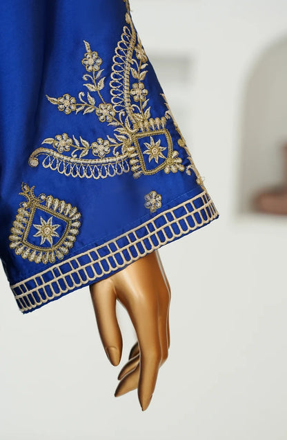 AMNA KHADIJA SILK EMBROIDERED CO-ORDS (SHIRT & PANTS)
