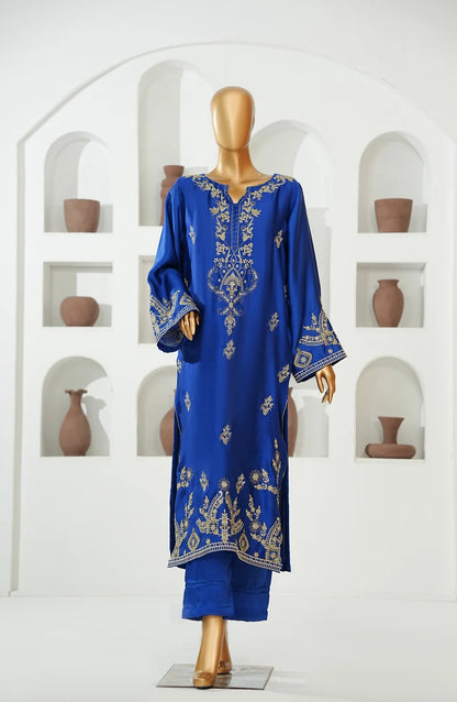 AMNA KHADIJA SILK EMBROIDERED CO-ORDS (SHIRT & PANTS)