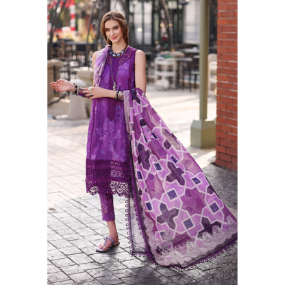 Noor by Saadia Asad Luxe Embroidered 3 Piece Suit