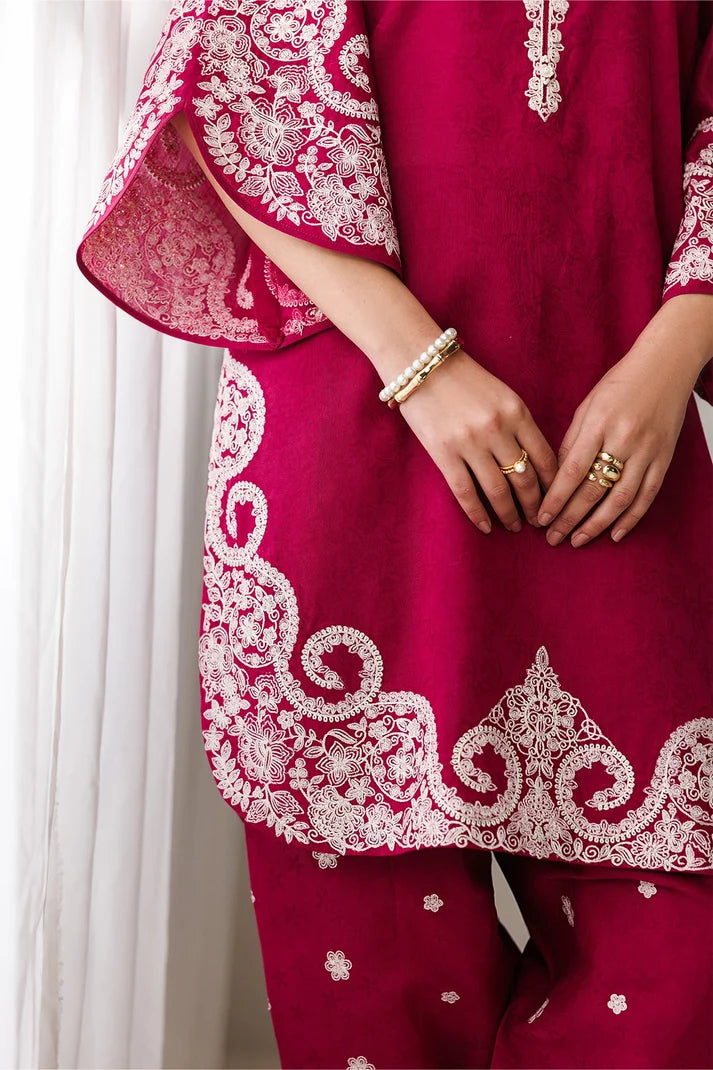 Baroque Jacquard Lawn Embroidered 3 Piece Suit