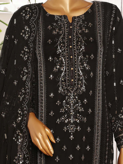 Sadabahar Embroidered Luxury Chiffon 3 Piece Suit