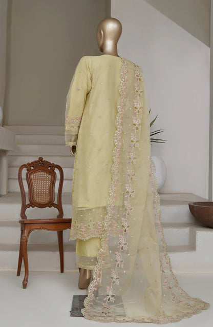 Sadabahar Mahpara Embroidered Organza 3 Piece
