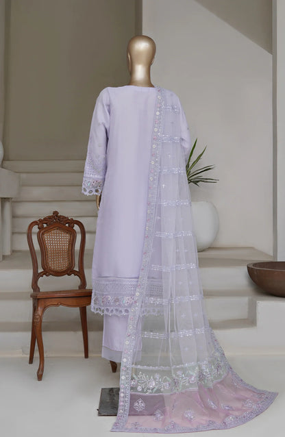 Sadabahar Mahpara Embroidered Organza 3 Piece