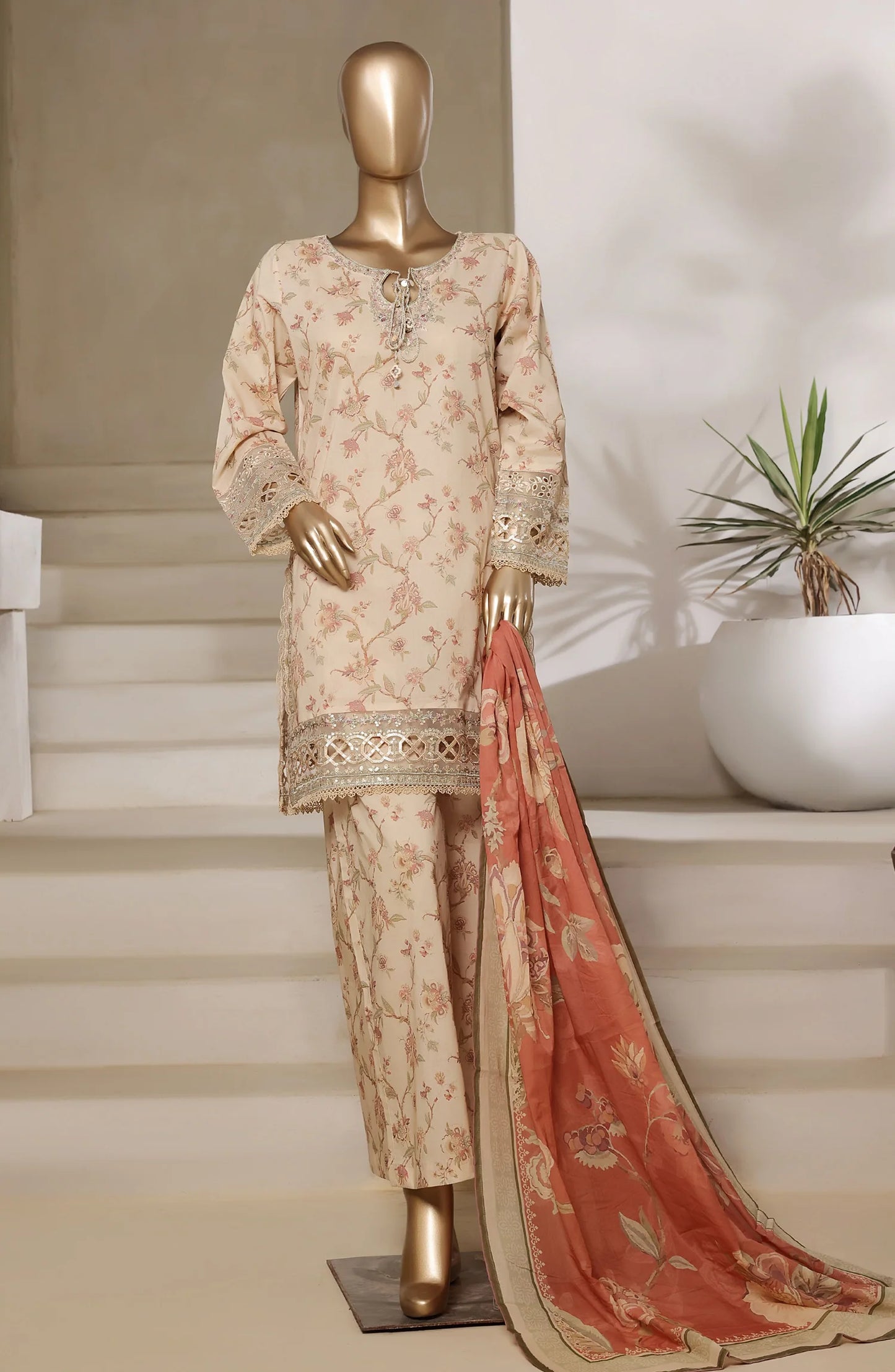 Signature by Sadabahar Festive Embroidered Lawn 3 Piece