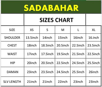 Sadabahar Festive Embroidered Lawn Cotton 3 Piece-Blue