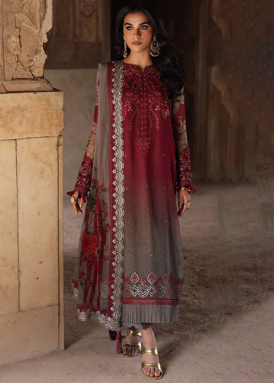 CHARIZMA LUXURY CHIFFON 3 PIECE SUIT