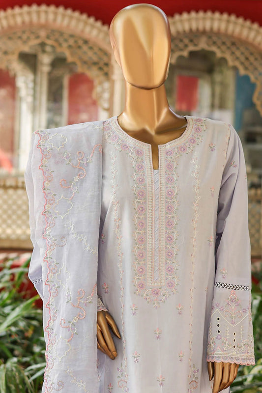 Bin Saeed Embroidered Lawn 3 Piece