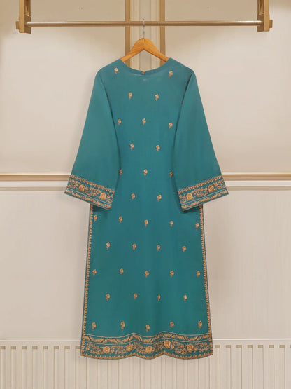 AGHANOOR 3 PIECE EMBROIDERED KHADDAR SUIT