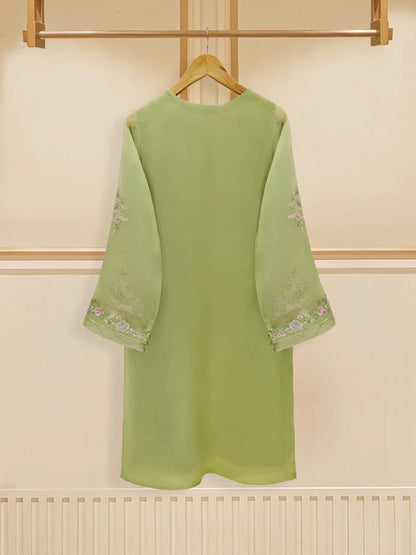 Aghanoor Embroidered Organza 3 Piece Suit