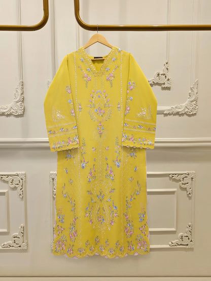 AGHANOOR PIMA COTTON HEAVILY EMBROIDERED SHIRT & PANTS