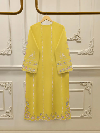 AGHANOOR PIMA COTTON HEAVILY EMBROIDERED SHIRT & PANTS