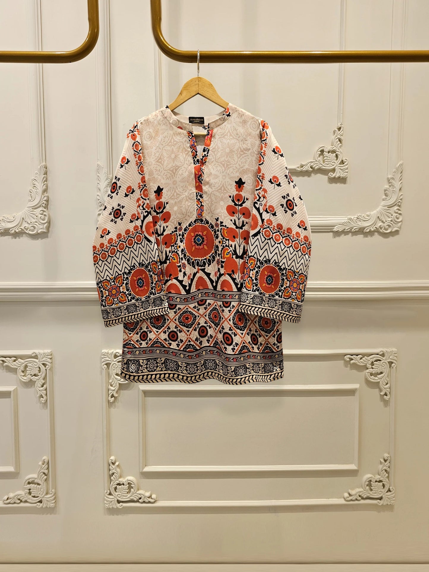 AGHANOOR RAW SILK CO-ORD SET