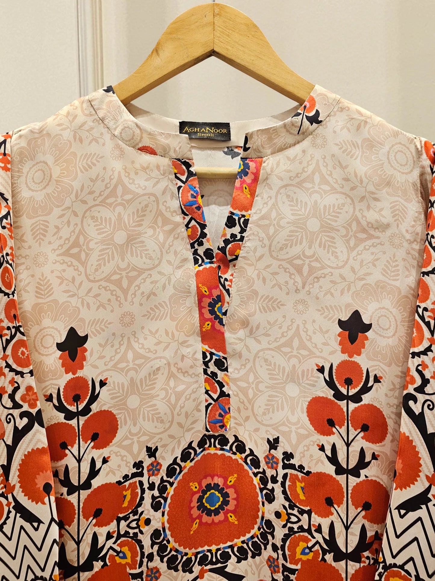 AGHANOOR SILK SHIRT WITH SILK PANT