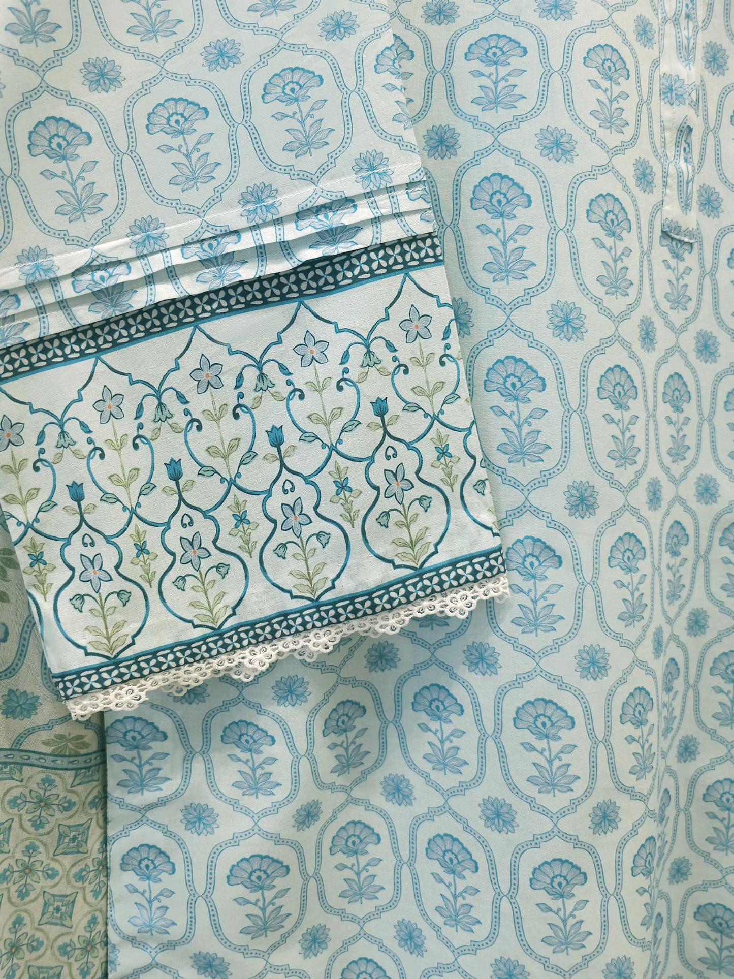 AGHANOOR DIGITAL PRINTED  LAWN SHIRT WITH DUPATTA