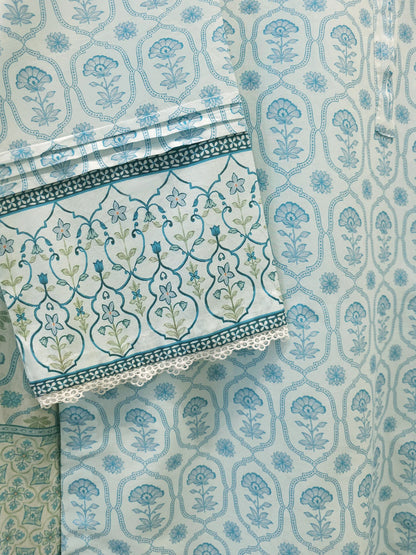 AGHANOOR DIGITAL PRINTED  LAWN SHIRT WITH DUPATTA