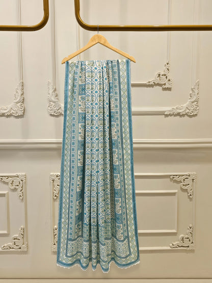 AGHANOOR DIGITAL PRINTED  LAWN SHIRT WITH DUPATTA