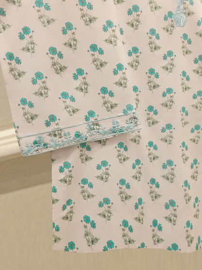 AGHANOOR EMBROIDERED LAWN SHIRT