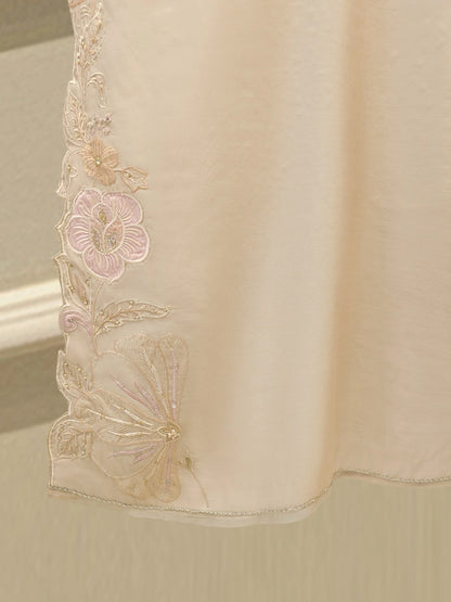 Aghanoor Embroidered Luxury Khaadi Silk 2 Piece