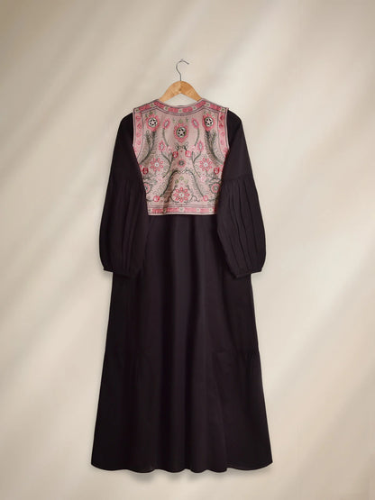 NOOR by AGHANOOR EMBROIDERED LAWN SHIRT with KOTI