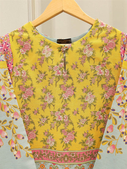 AGHANOOR DIGITAL PRINTED KHADDAR SHIRT & PANT