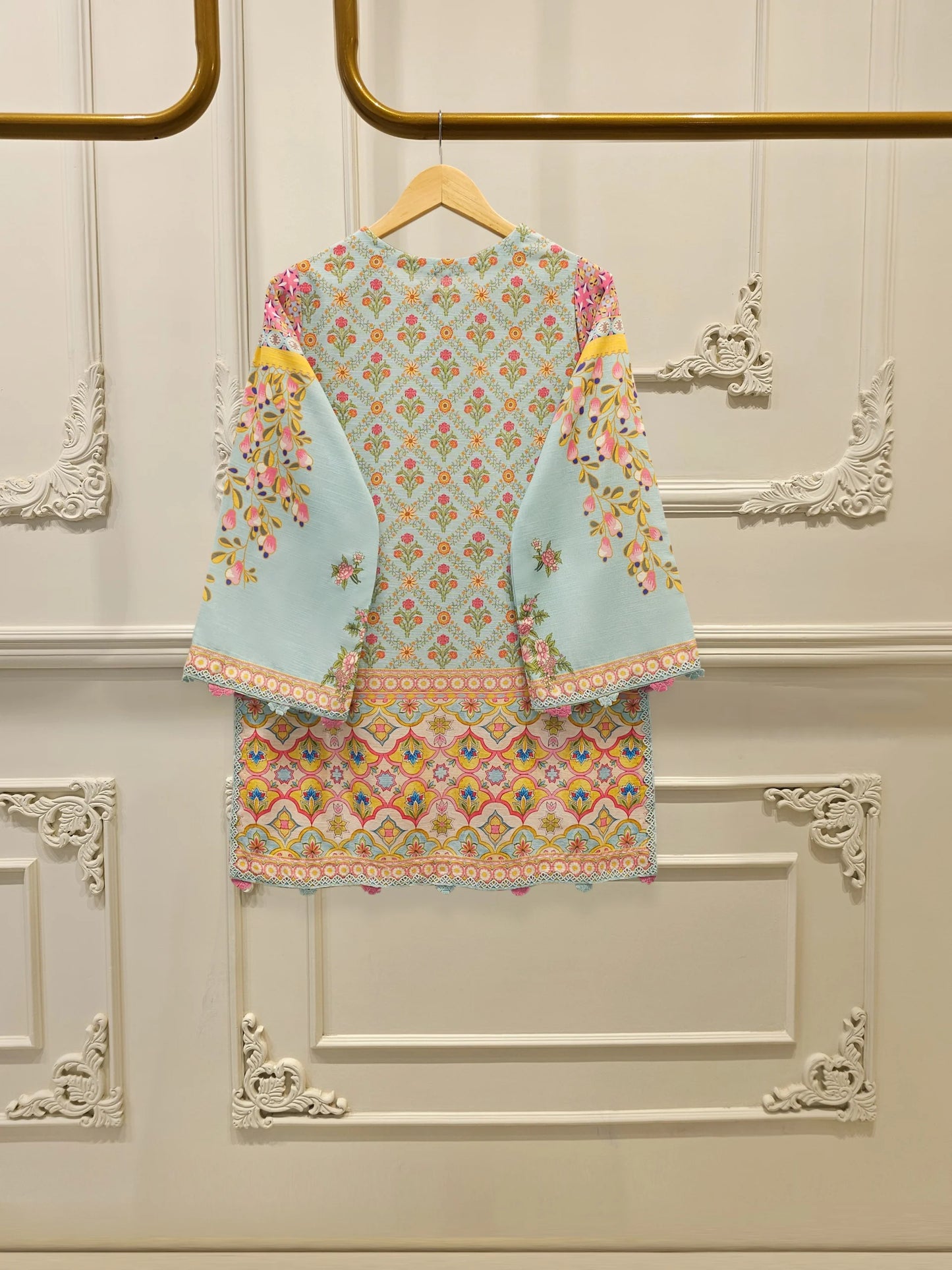 AGHANOOR DIGITAL PRINTED KHADDAR SHIRT & PANT