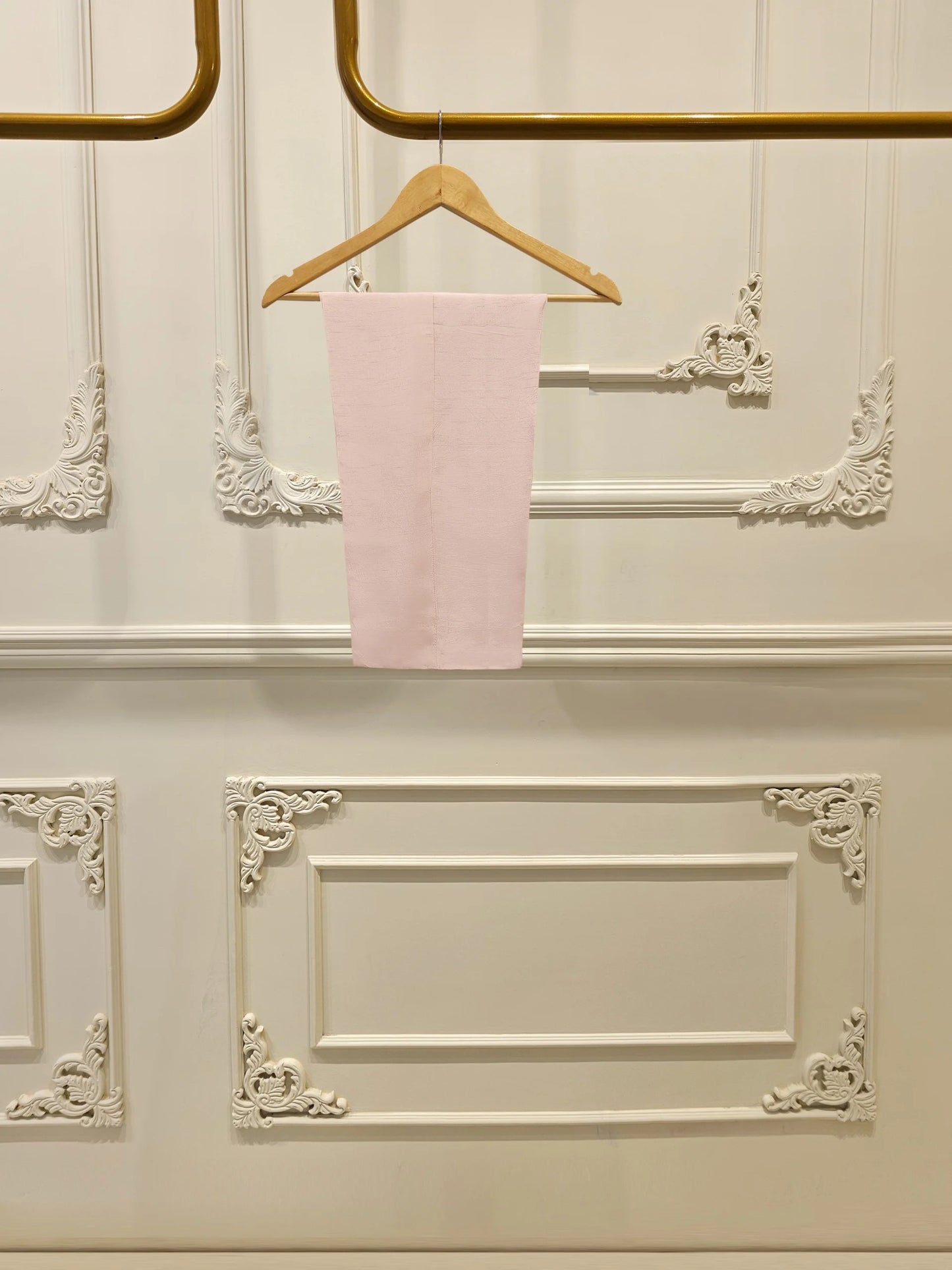 Aghanoor Heavily Embroidered Organza 3 Piece-Pink