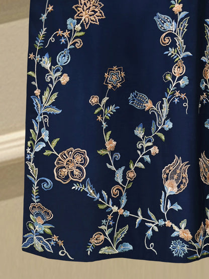 Aghanoor Heavily Embroidered Kkaadi Silk 3 Piece Suit