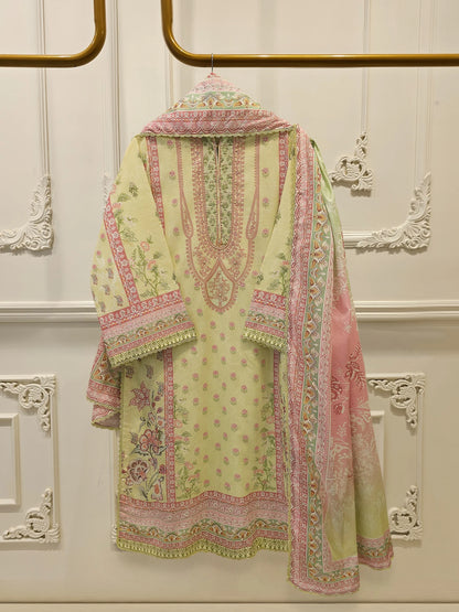 AGHANOOR Digital Printed Cambric Suit
