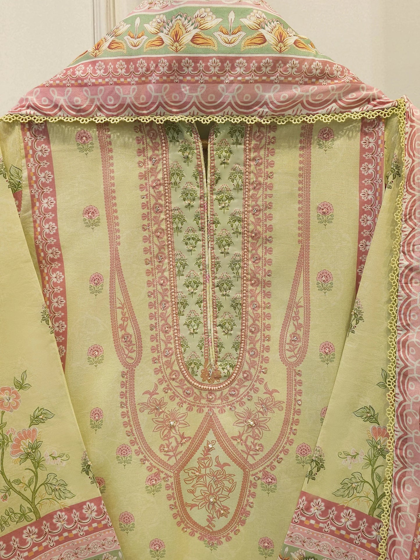 AGHANOOR Digital Printed Cambric Suit