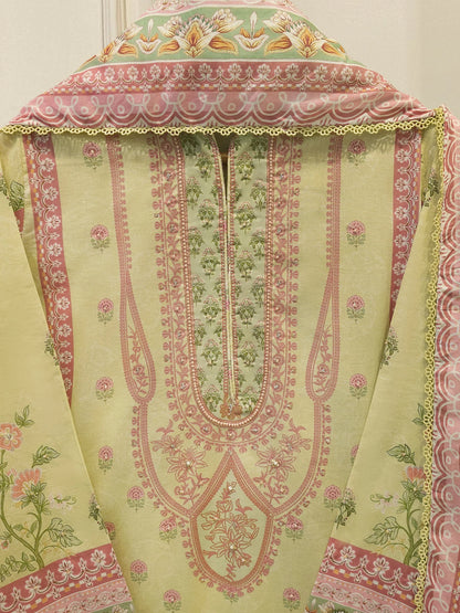 AGHANOOR Digital Printed Cambric Suit