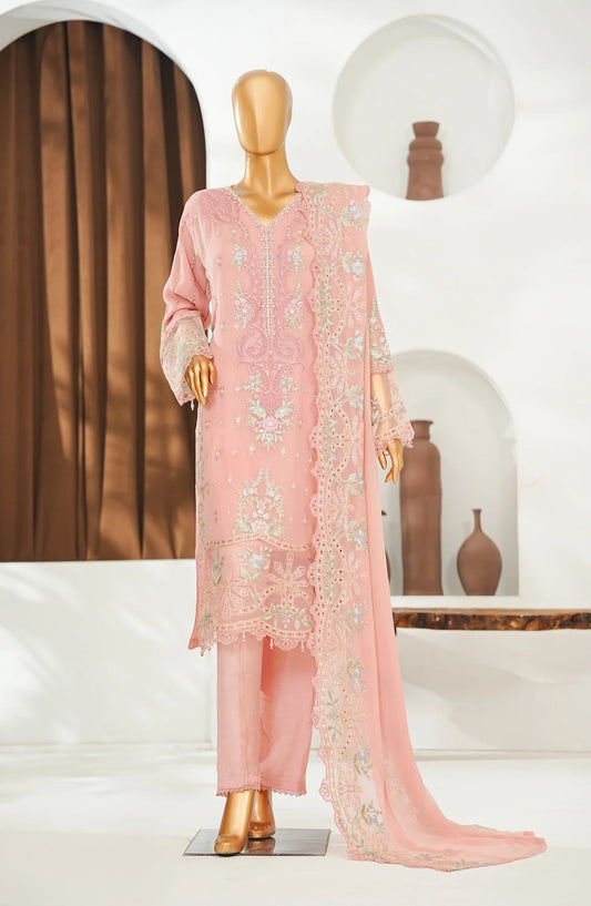 Amna Khadija Embroidered Chiffon Pret-Festive Collection-Pink