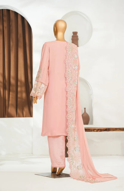 Amna Khadija Embroidered Chiffon Pret-Festive Collection-Pink