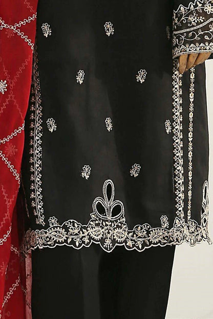 Bin Saeed Embroidered Marina 3 Piece Suit