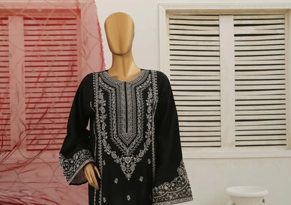 Bin Saeed Embroidered Marina 3 Piece Suit