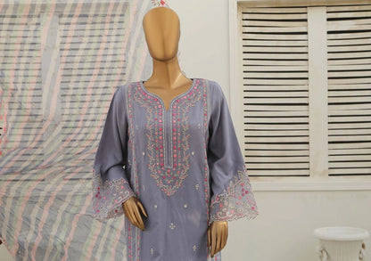 Bin Saeed Embroidered Marina 3 Piece Suit