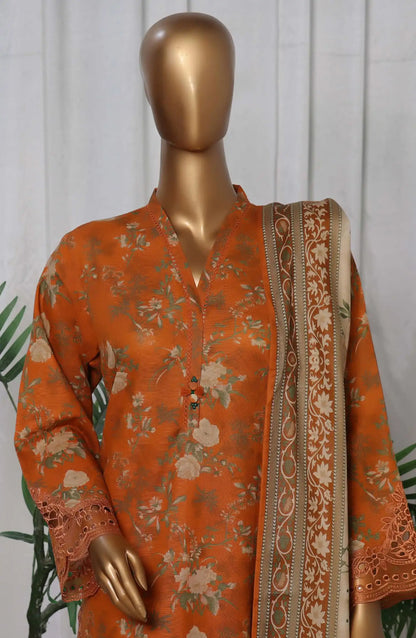 Sada Bahar Embroidered Khaddar 3 Piece