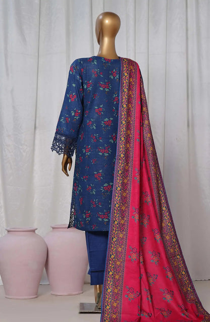 Sada Bahar Embroidered Khaddar 3 Piece