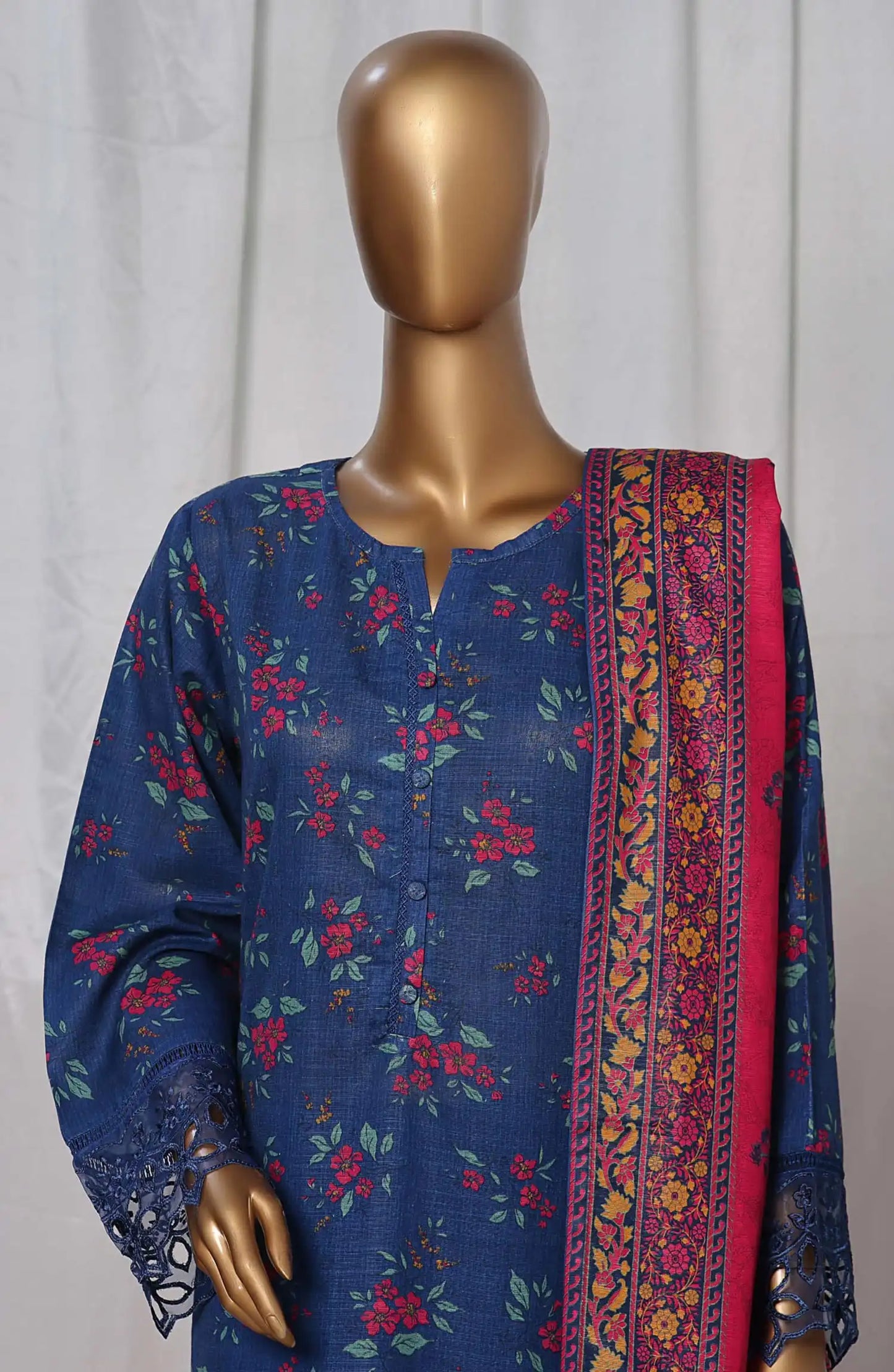 Sada Bahar Embroidered Khaddar 3 Piece