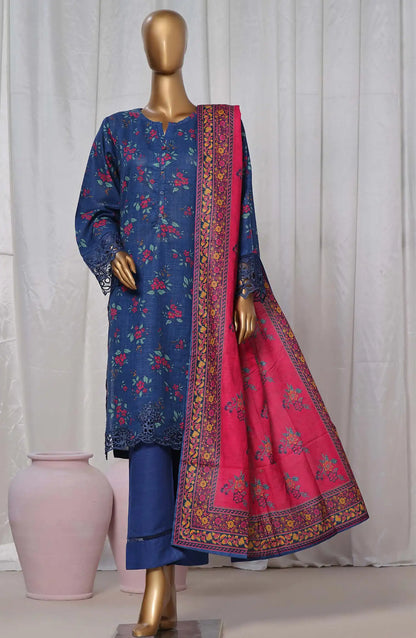 Sada Bahar Embroidered Khaddar 3 Piece