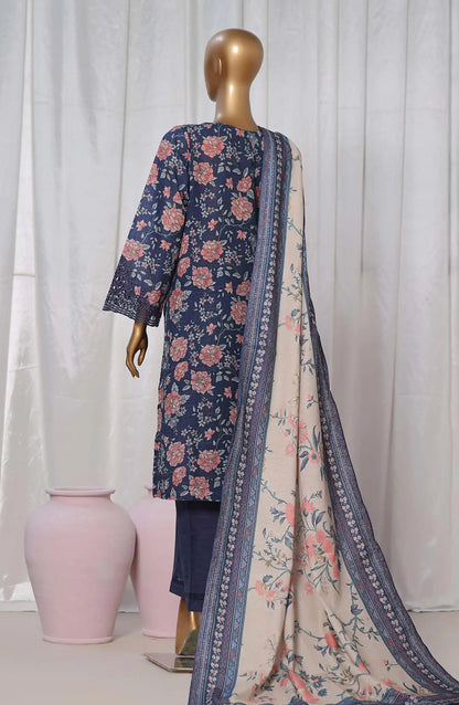 Sada Bahar Embroidered Khaddar 3 Piece