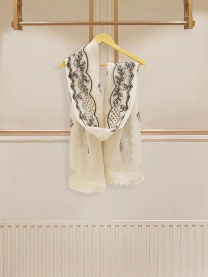 AGHANOOR 3 PIECE 100% PURE ORGANZA SUIT