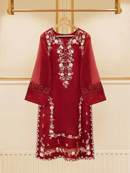 AGHANOOR ORGANZA EMBROIDERED SHIRT & PANT
