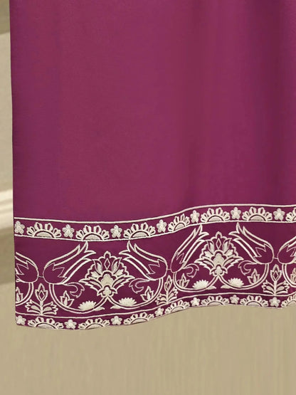 AGHANOOR PURE EMBROIDERED LAWN 3 PIECE SUIT
