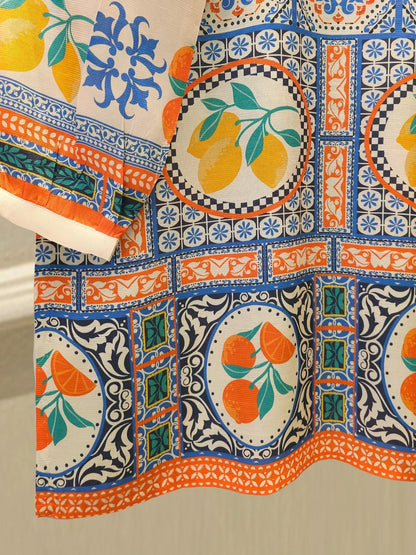 AGHANOOR CHARMEUSE SILK CO-ORD SET